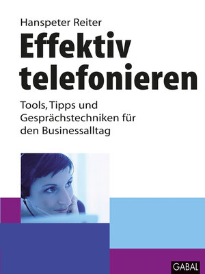 cover image of Effektiv telefonieren